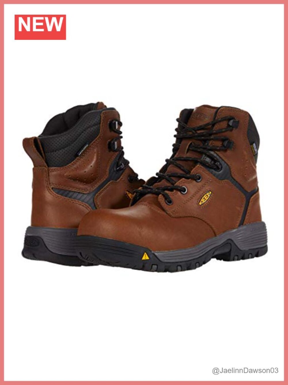 Waterproof Work Boots 6" Composite Carbon-Fiber Toe